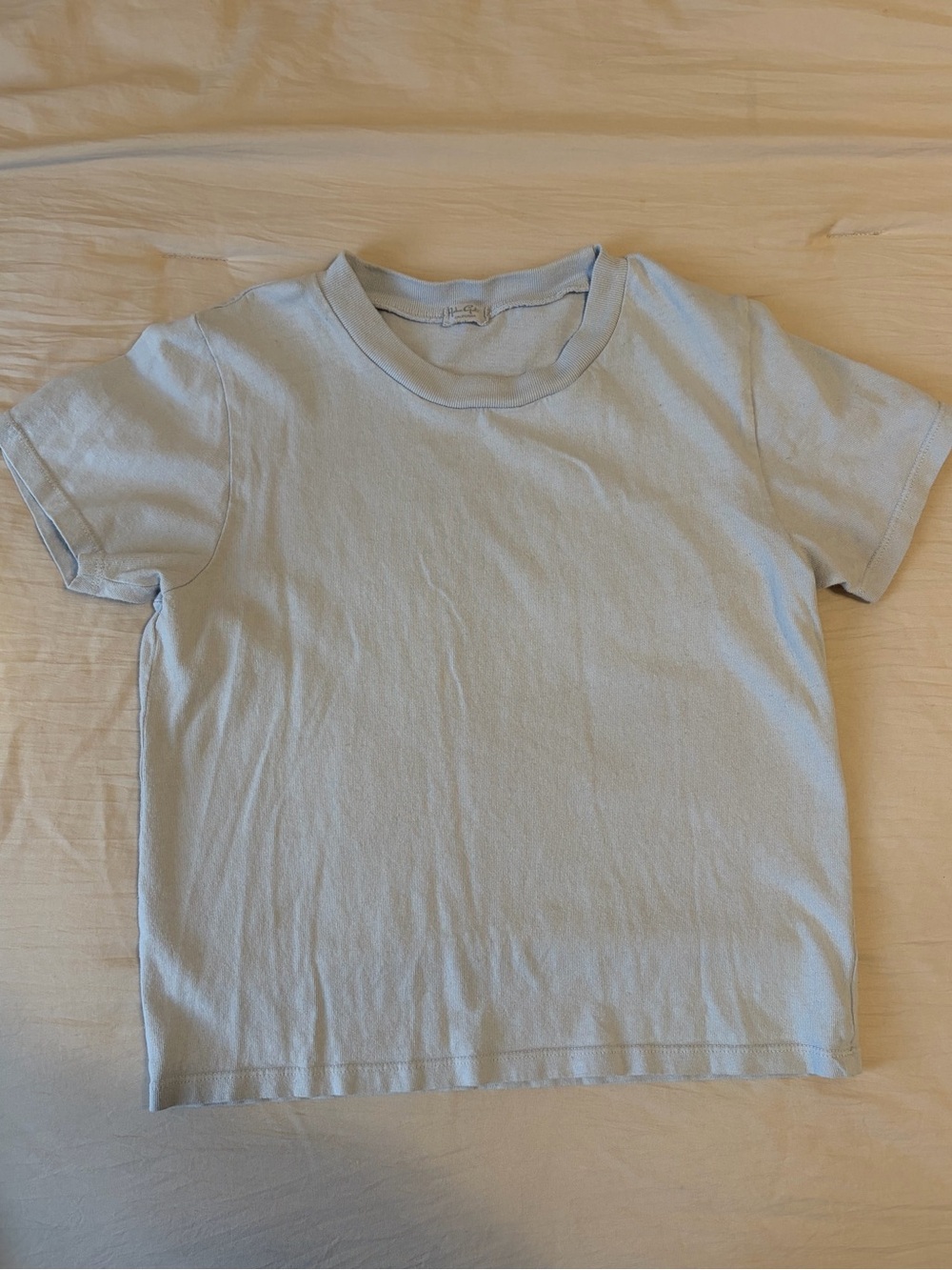 Light Blue Crewneck baby T-Shirt